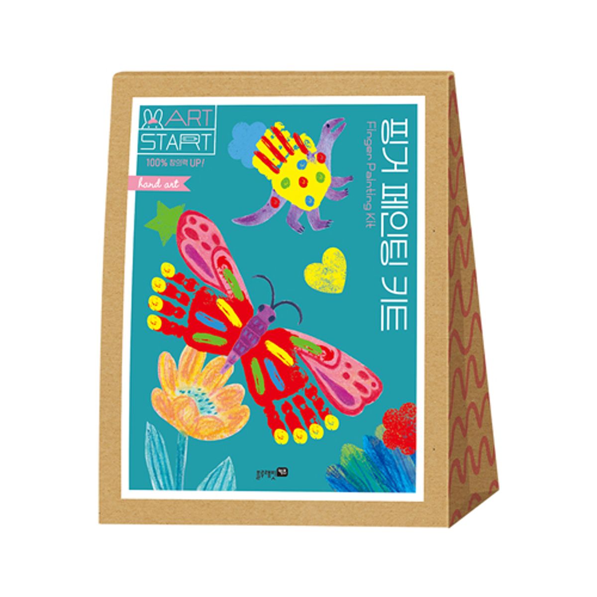 블루래빗(BLUERABBIT) 아트스타트: 핑거페인팅키트