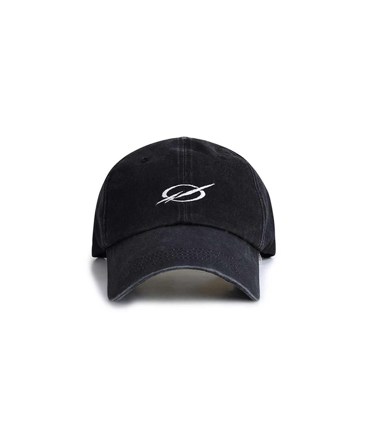 51퍼센트(51PERCENT) WASHED LOGO CAP - BLACK