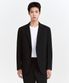 [쿨탠다드] 릴렉스드 베이식 블레이저 [블랙]