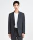 [쿨탠다드] 릴렉스드 베이식 블레이저 [그레이]