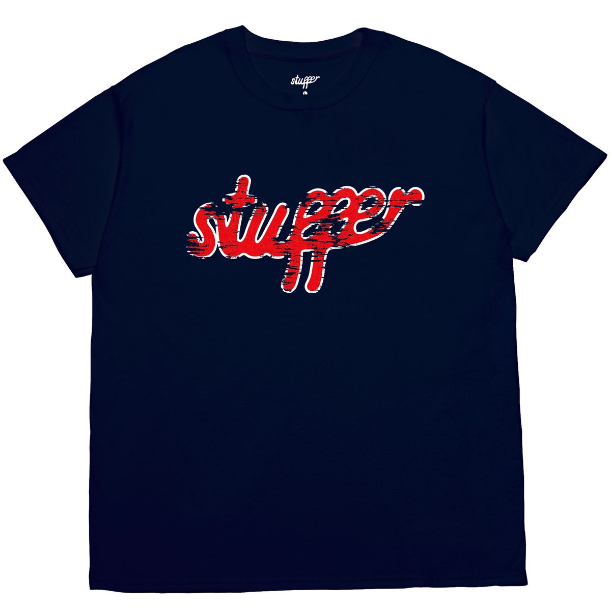 스터퍼(STUFFER) stuffer red point vintage logo T-shirts