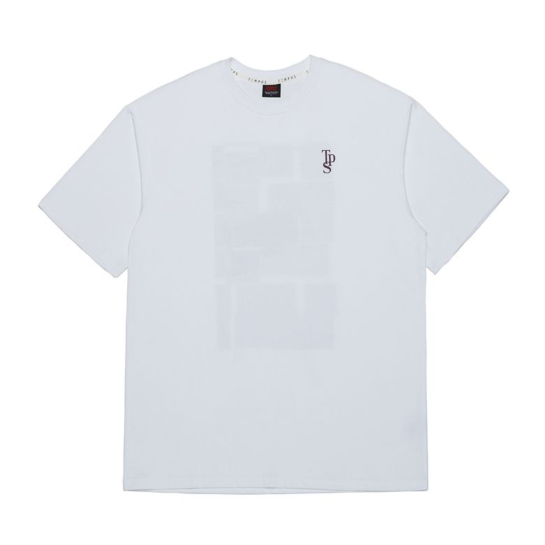 PURPLE PUZZLE T-SHIRTS [WHITE]
