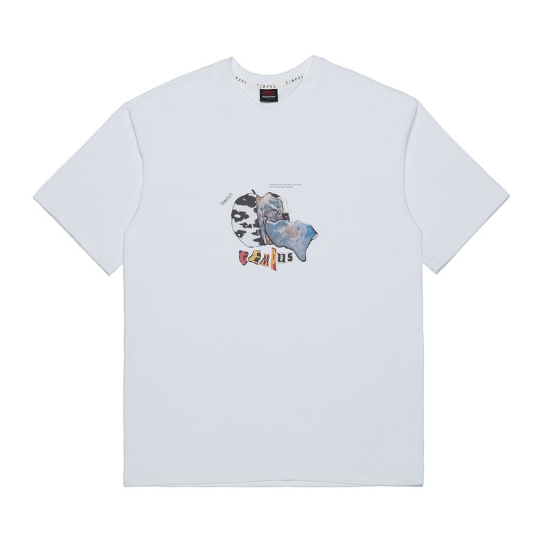 APPLE EARTH T-SHIRTS [WHITE]