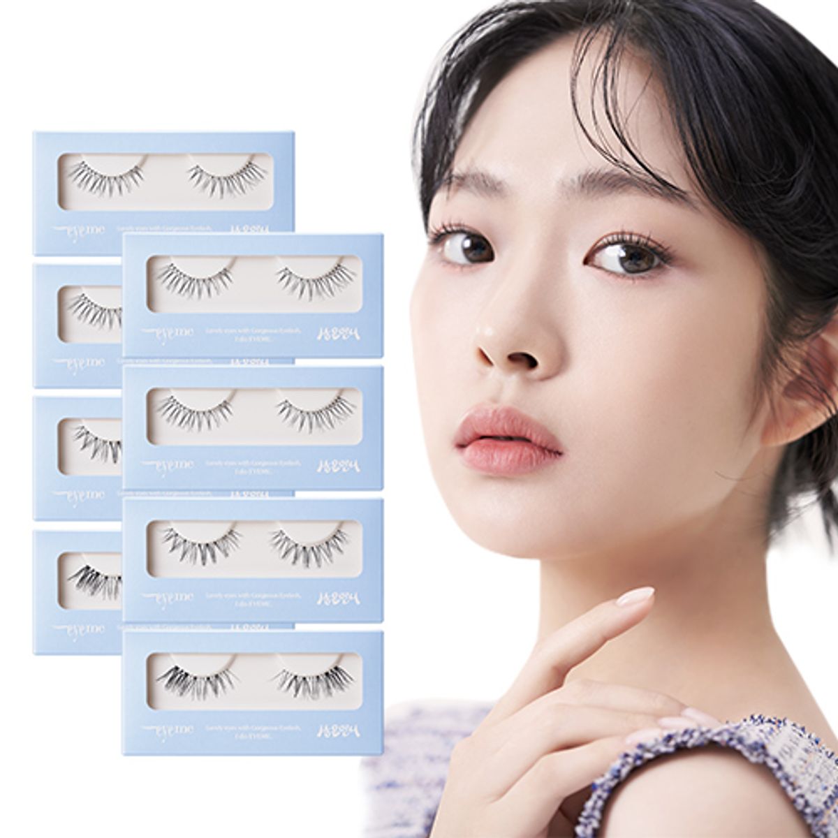 피카소(PICCASSO) 아이미X상은언니 콜라보 속눈썹 3종 8세트