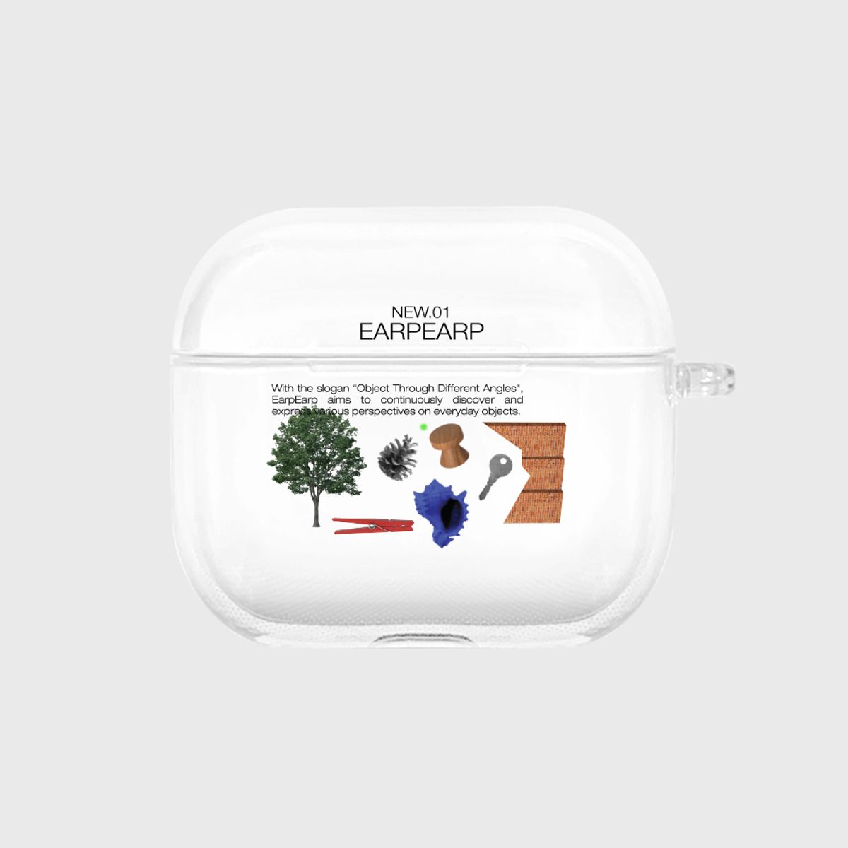 어프어프(EARPEARP) LIFE OBJECT(에어팟3-클리어하드)