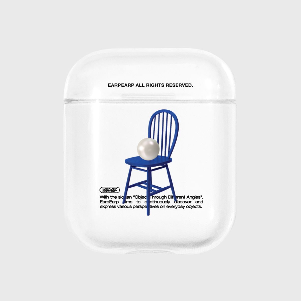 어프어프(EARPEARP) CHAIR OBJECT(에어팟-클리어)