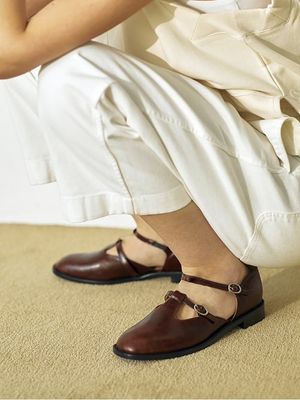 BLP21208 T MARYJANE LOAFER / 3COLORS