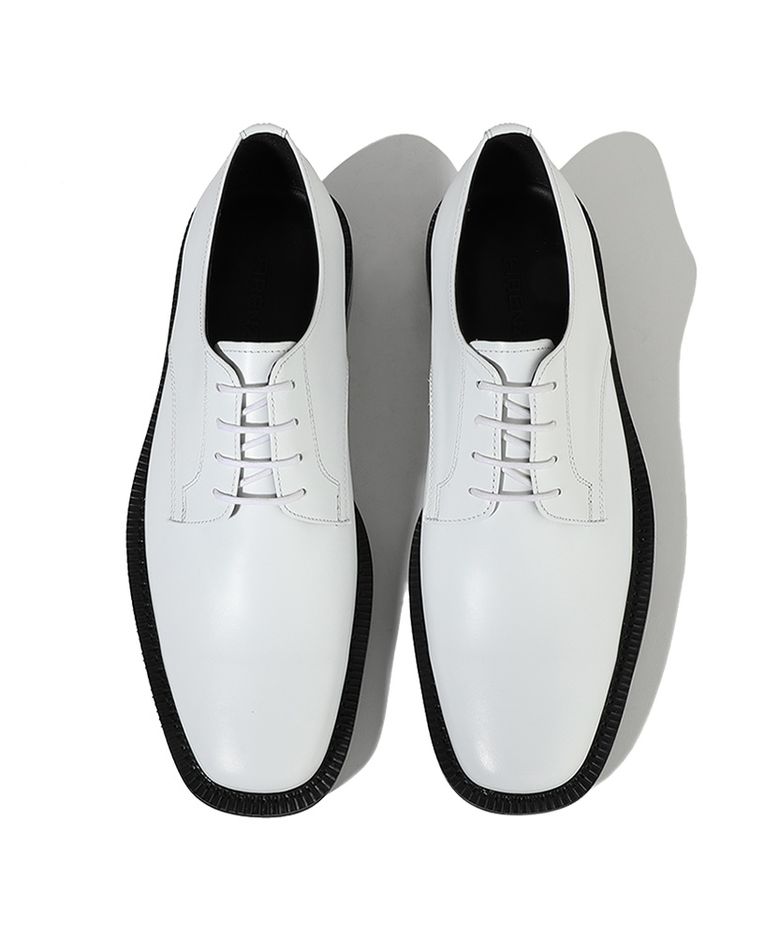 [비브람] 와이드웰트 미니멀 스퀘어토 더비 8410 [CREAM WHITE]