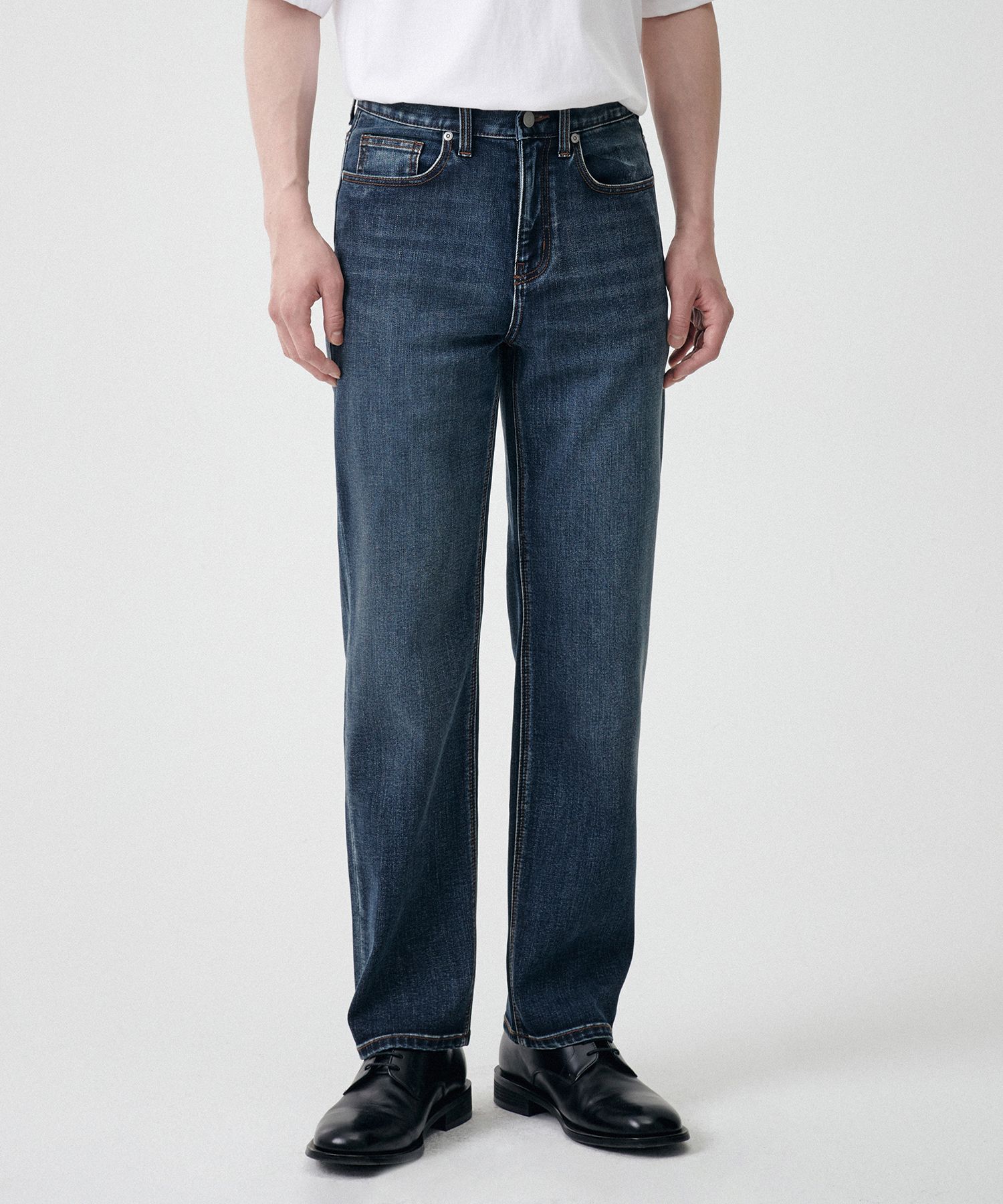 MUSINSA公式 | MUSINSA STANDARD [COOLTANDARD] STRAIGHT DENIM