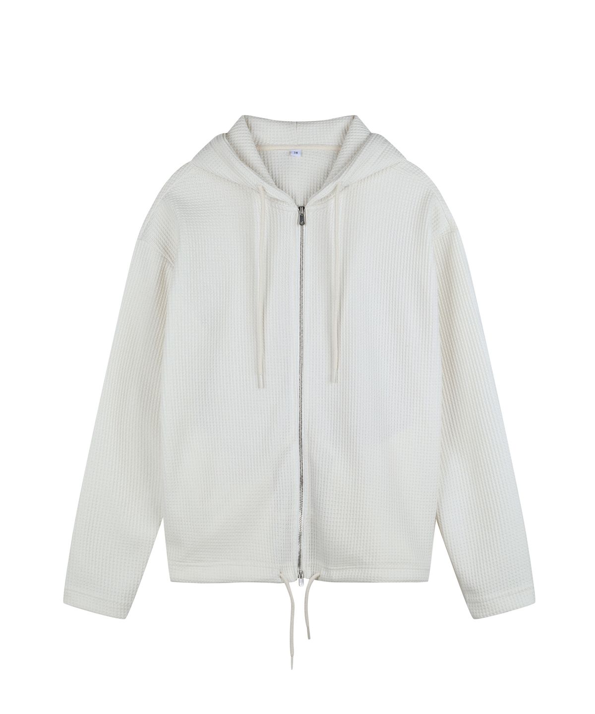 유니드가먼츠(YOUNEEDGARMENTS) 와플 엑셀라 집업 (아이보리)
