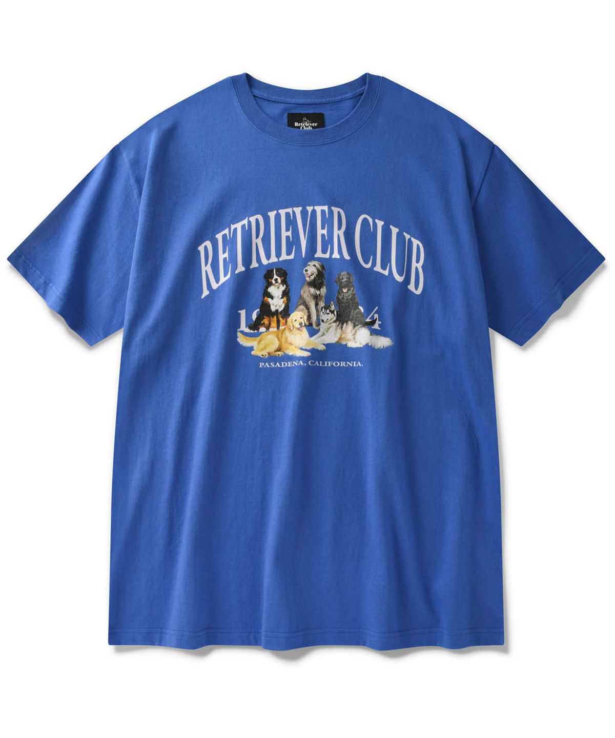 리트리버클럽(RETRIEVER CLUB) RETRIEVER FRIENDS SHORT SLEEVE [SKY BLUE]