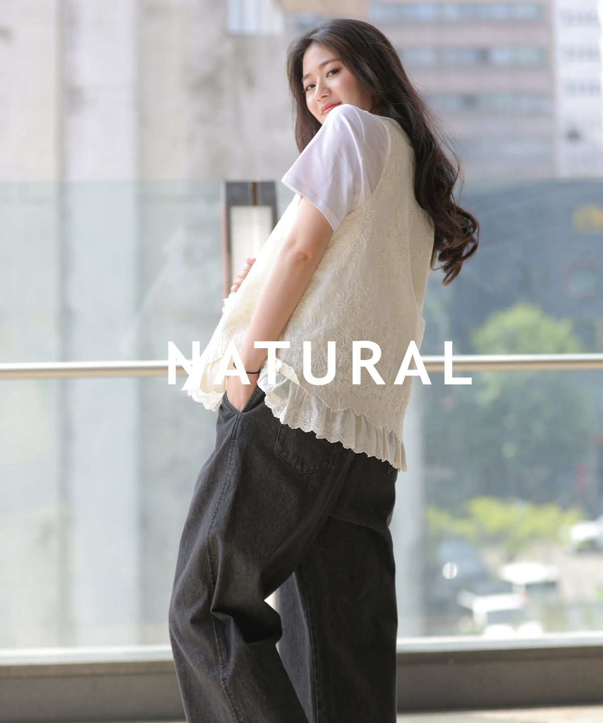 스타일바이미인(STYLEBYMIIN) 레이스조끼