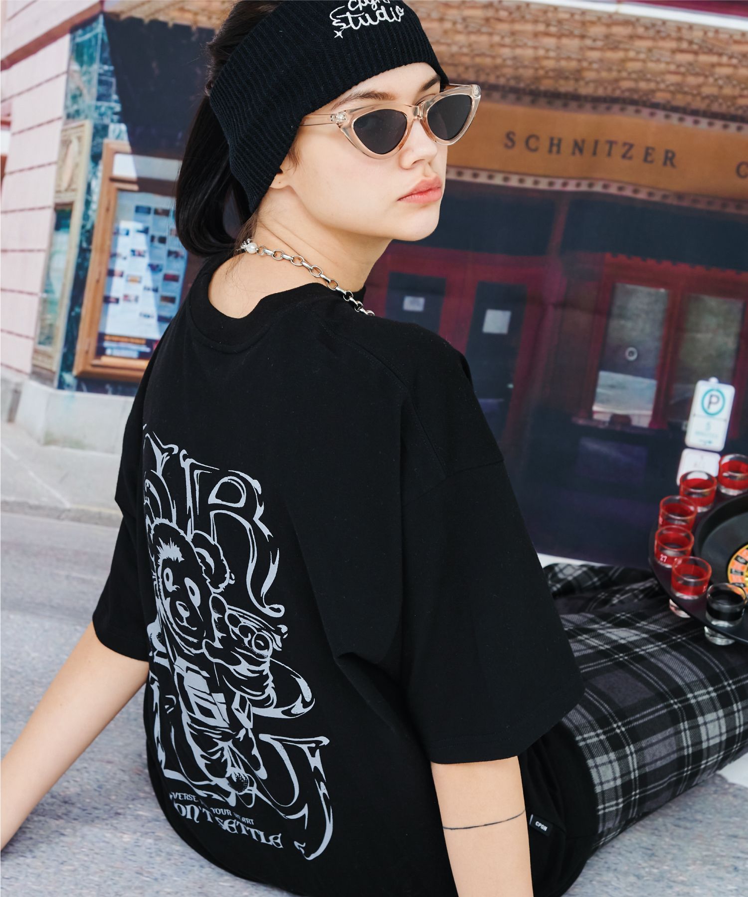 【CPGN STUDIO】Grizzly Short Sleeve T-shirt MUSINSA公式 | CPGN STUDIO [16S] GRIZZLY SHORT SLEEVE T-SHIRT