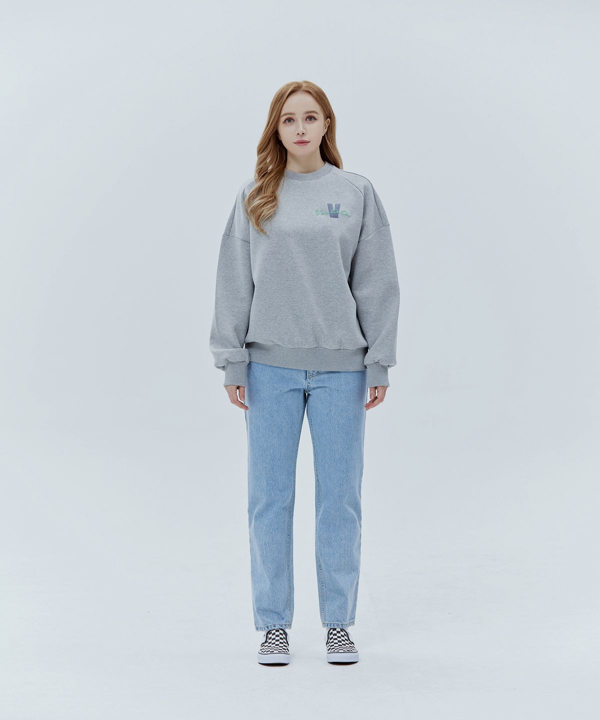 베스띠또(VESTITO) DUE LOGO(레이어 로고 맨투맨)