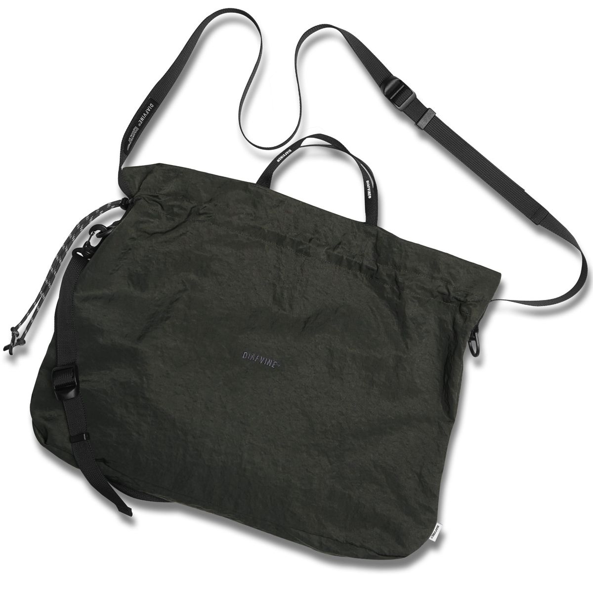 디아프바인(DIAFVINE) DV22STP.668 SLING BAG HEAVY NYLON -Deep Khaki-