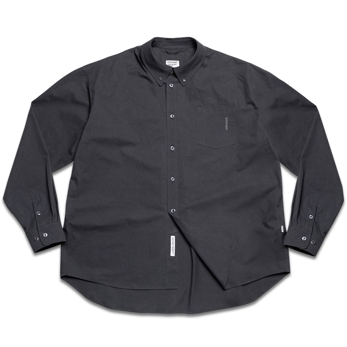 디아프바인(DIAFVINE) DV22STP.667 WASHED CT COMFORT FIT -Charcoal Gray-