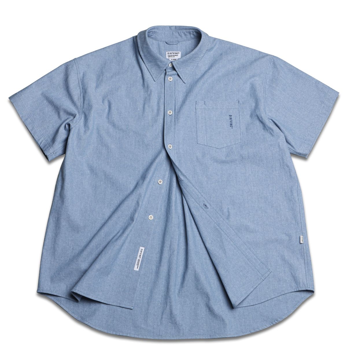 디아프바인(DIAFVINE) DV22STP.666 WASHED CT COMFORT FIT -Blue-