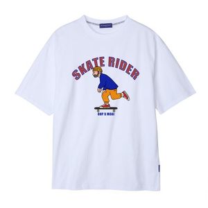 OHP X MOAI 스케이더 세미오버 반팔티