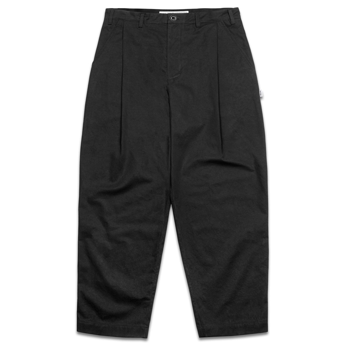 디아프바인(DIAFVINE) DV22SPT.662 ONE TUCK WIDE FIT TROUSERS -Black-
