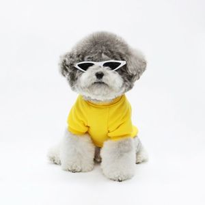 페인팅 도그 반팔티 - 옐로우