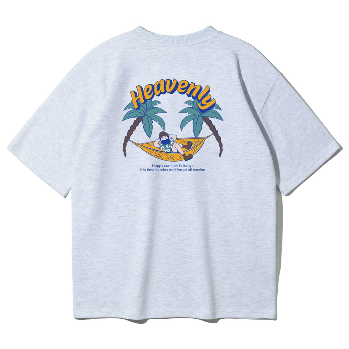 앨빈클로(ALVINCLO) 마운티널스 해먹 루즈핏 반팔티 AST4594 (4 COLOR)