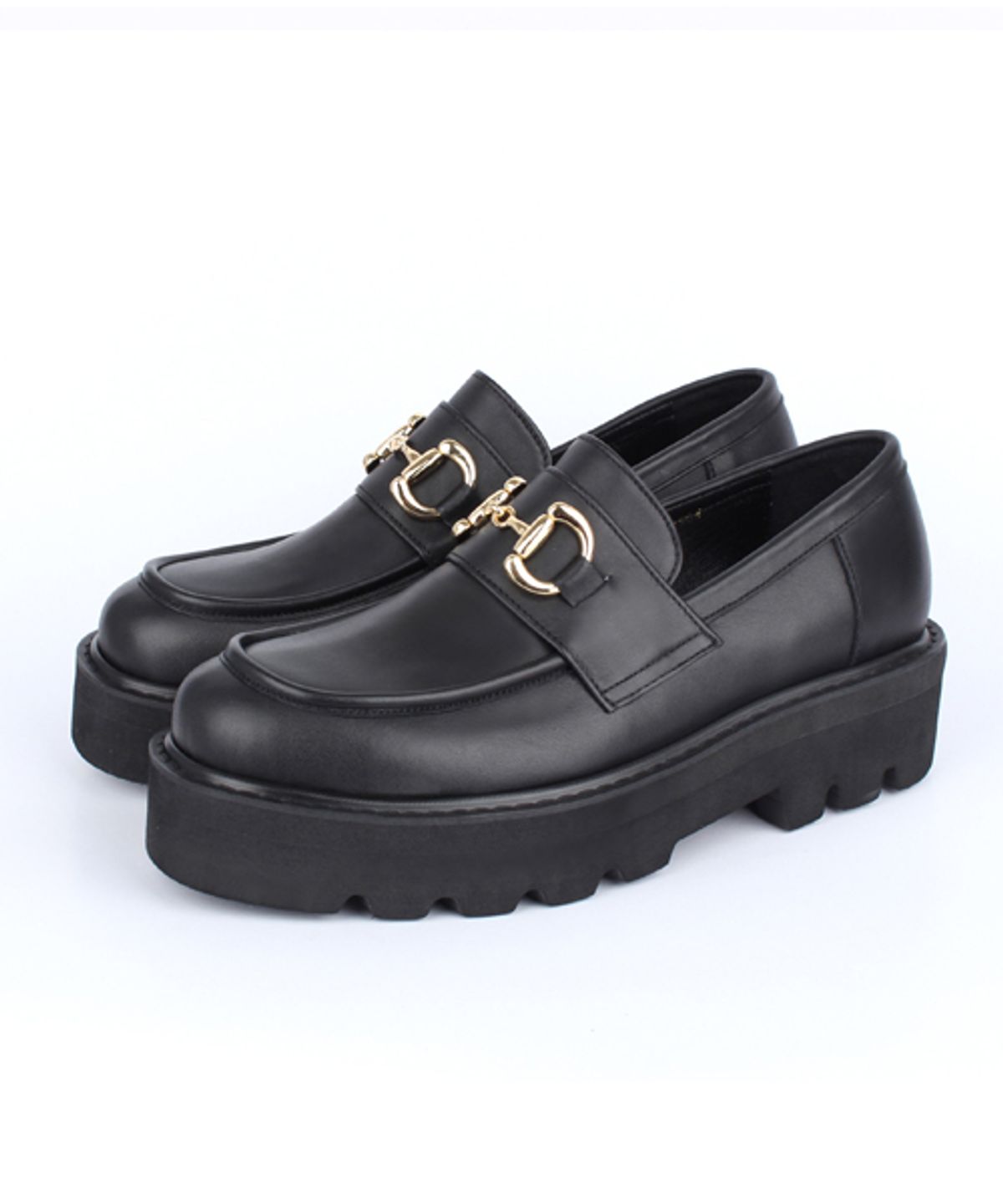 데이빗스톤(DAVID STONE) DVS WIDE BUCKLE LEATHER LOAFER (gold)