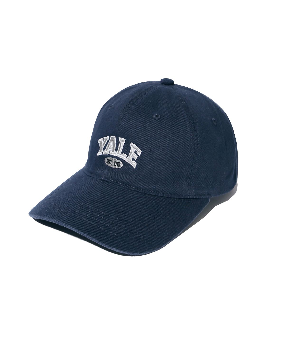 예일(YALE) 2 TONE ARCH LOGO CAP NAVY