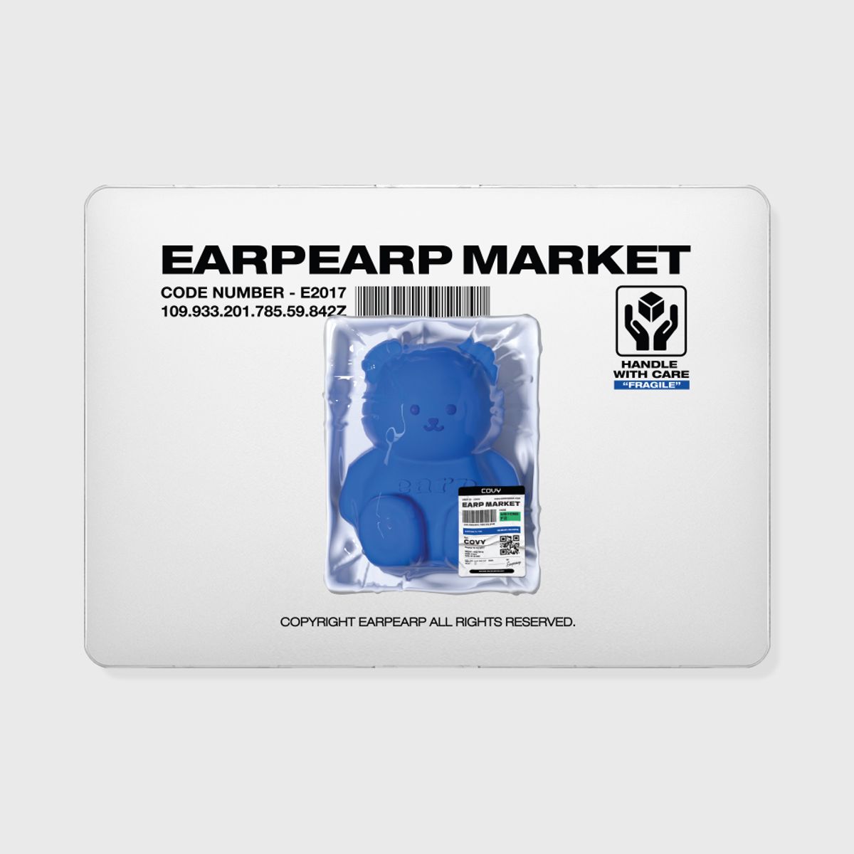 어프어프(EARPEARP) LITTLE COVY PACK(맥북-클리어하드)