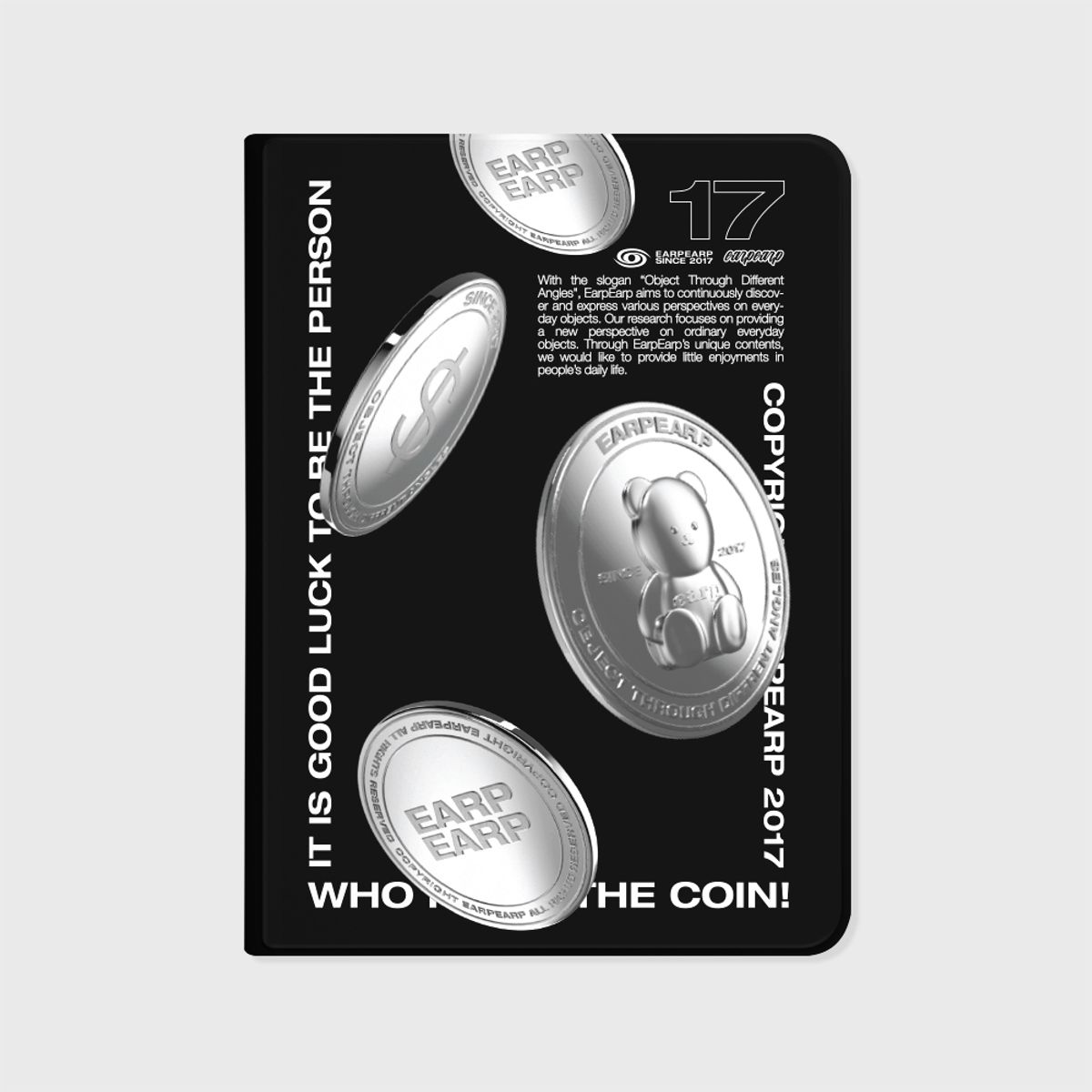 어프어프(EARPEARP) COVY COIN-BLACK(아이패드-커버)