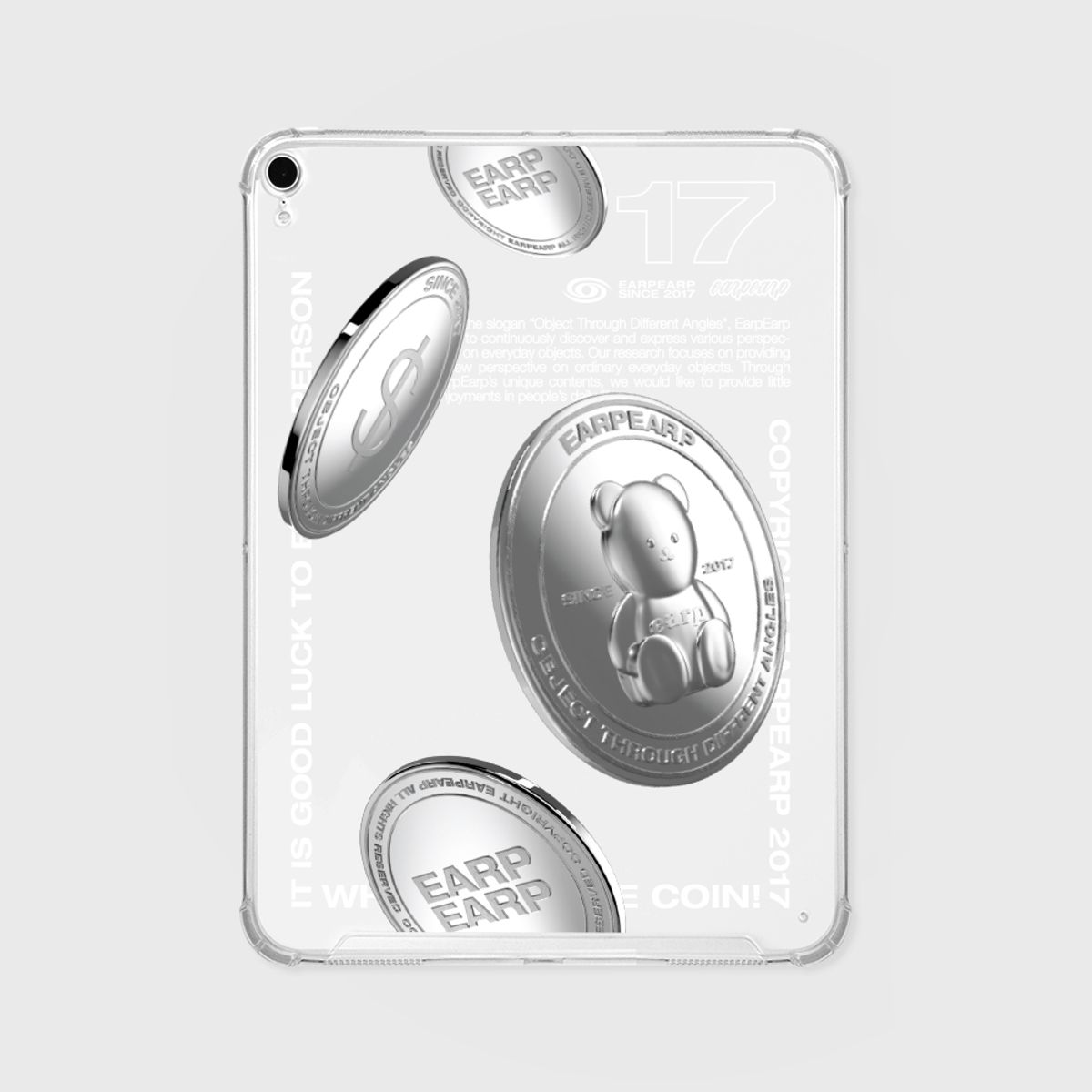 어프어프(EARPEARP) COVY COIN(아이패드-클리어하드)