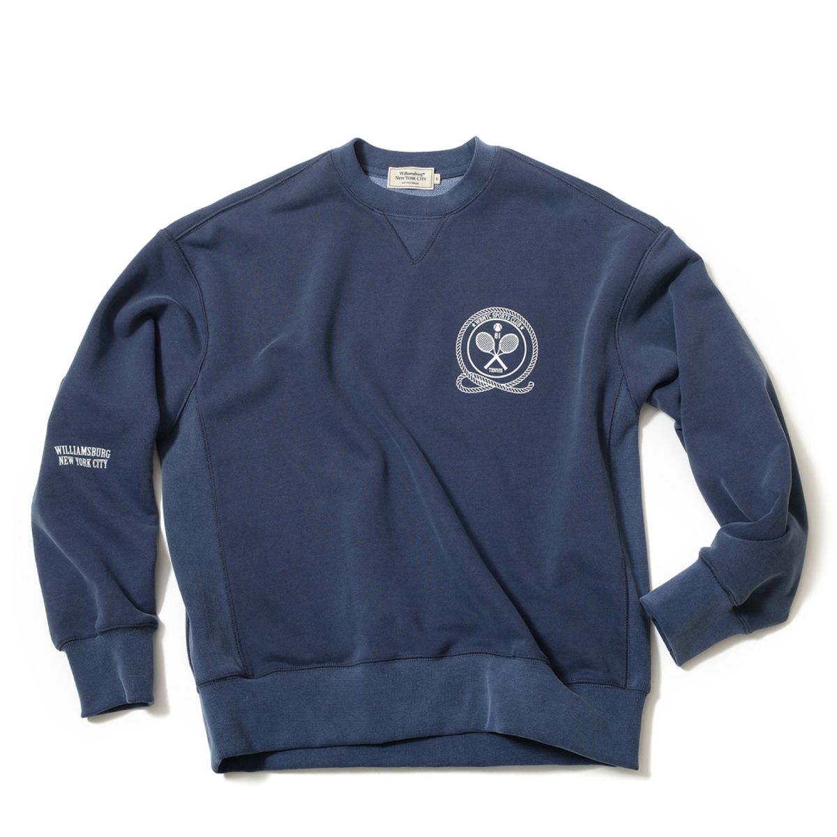 윌리엄스버그 뉴욕시티(WILLIAMSBURG NEWYORK CITY) WBNYC SPORTS CLUB Sweat Shirt_Blue