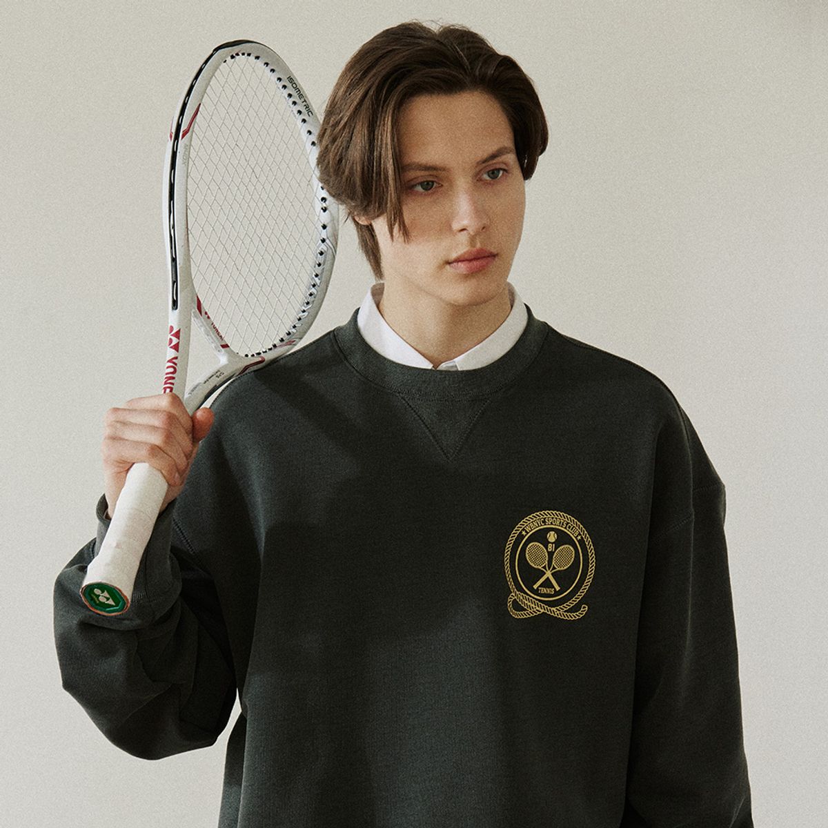 윌리엄스버그 뉴욕시티(WILLIAMSBURG NEWYORK CITY) WBNYC SPORTS CLUB Sweat Shirt_Grey