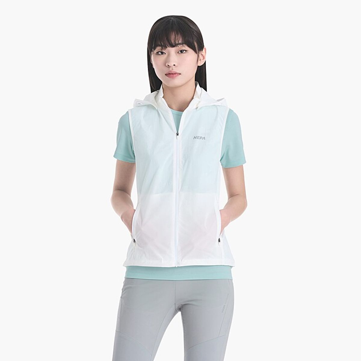 네파(NEPA) 7I41421 여성 베이퍼 스트레치 베스트