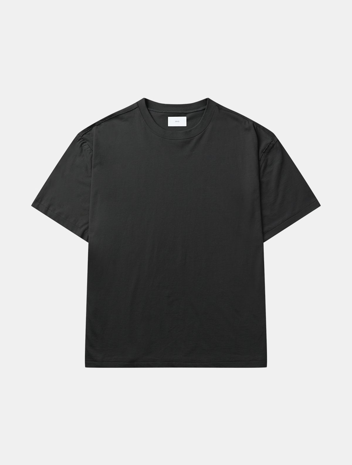 데호(DEHO) CUTTING HALF SLEEVE [Black]