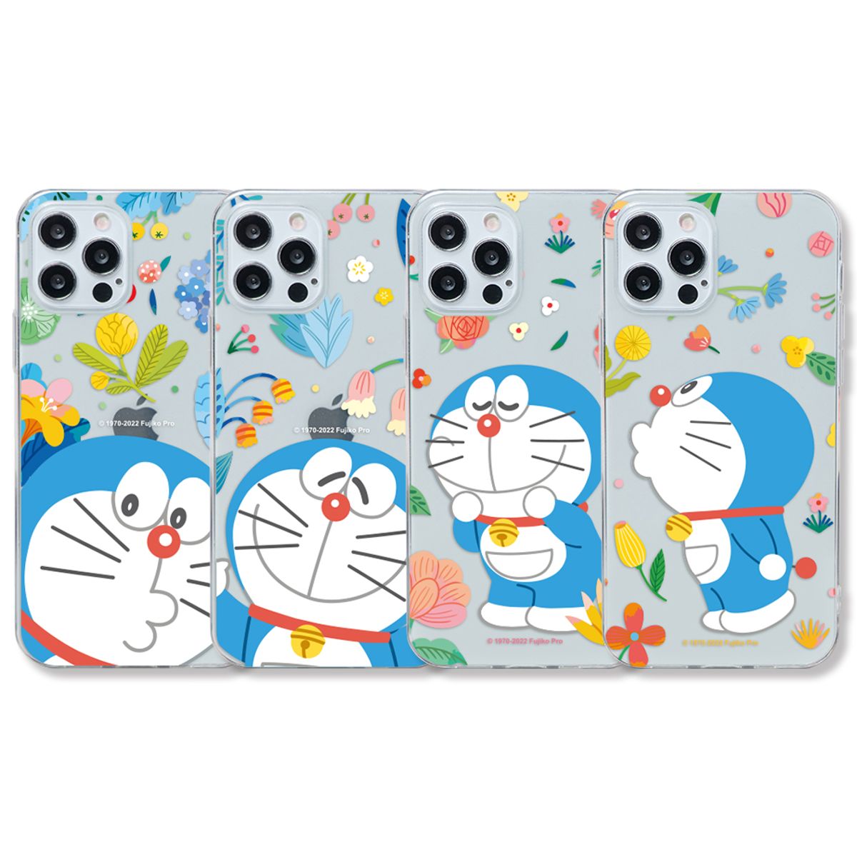 코쿼드(COQUAD) 도라에몽 해피 클리어케이스