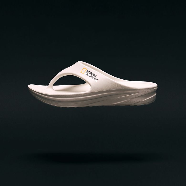 N222USD346 다이브 바운스 플리플랍  V2 O/WHITE