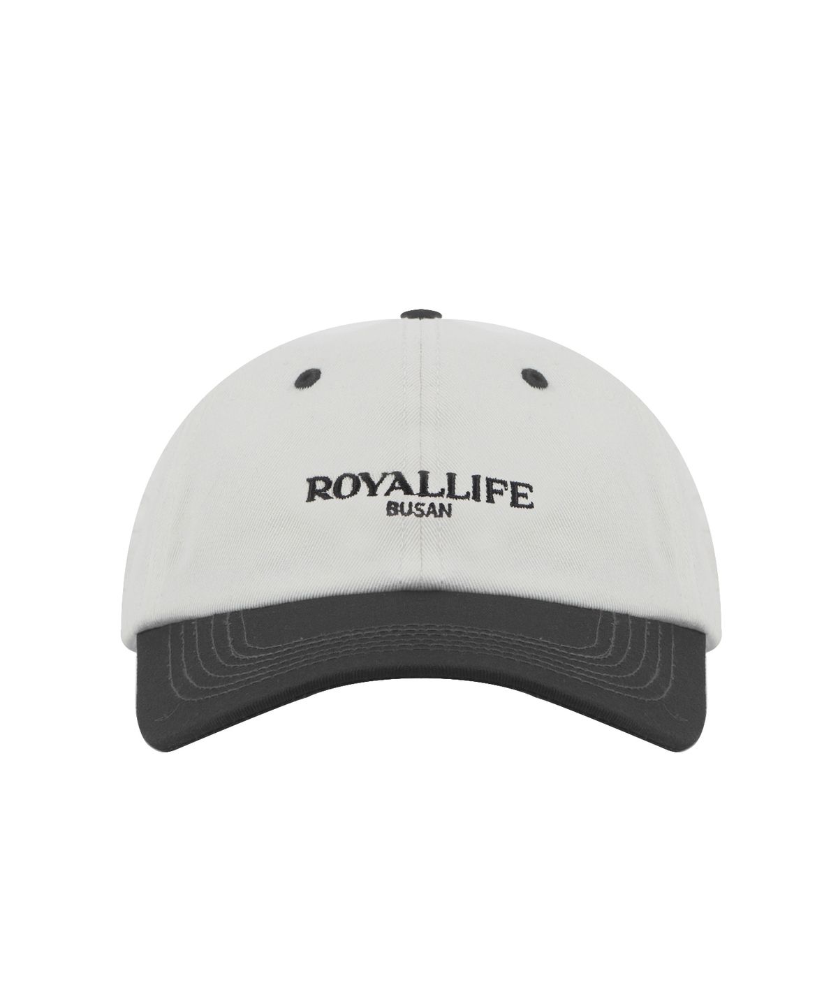 로얄라이프(ROYALLIFE) RLBC1005 부산 로고 유스 볼캡 - 블랙
