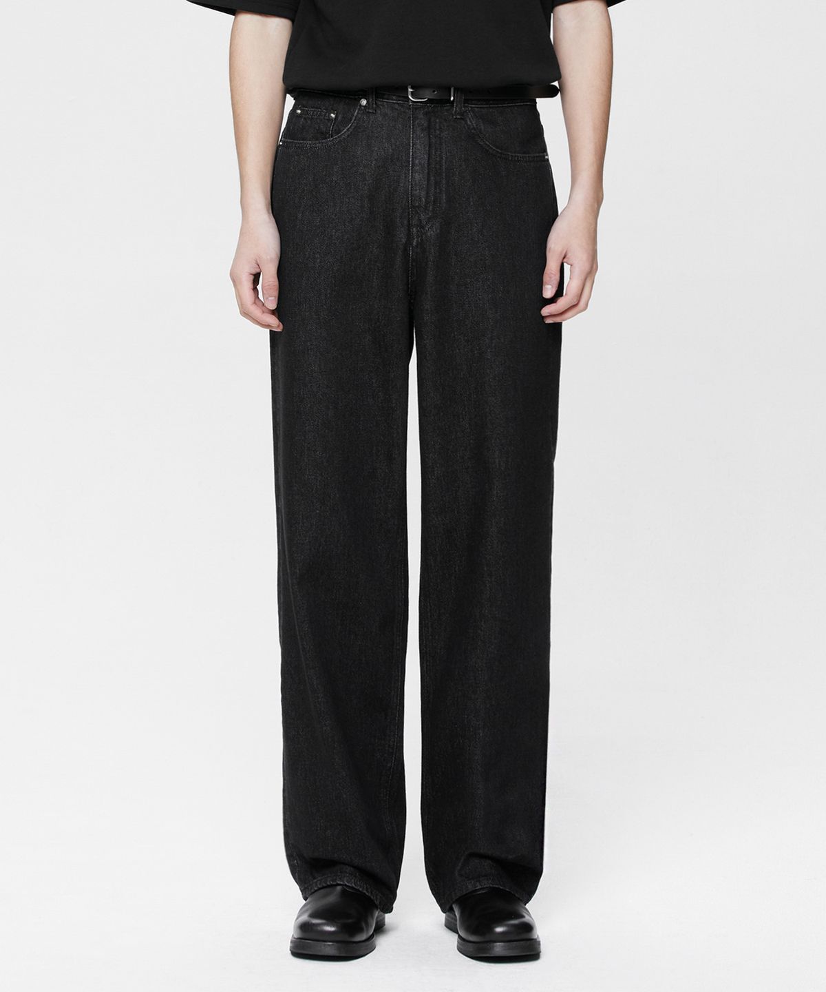 브랜디드(BRANDED) 51036 CONE ONYX JEANS [EXTRA WIDE STRAIGHT]
