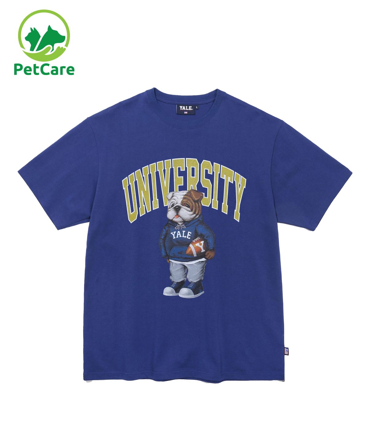 예일(YALE) (23SS) UNIVERSITY DAN TEE DARKBLUE