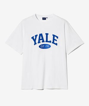 투톤아치 반팔티셔츠 로얄 블루