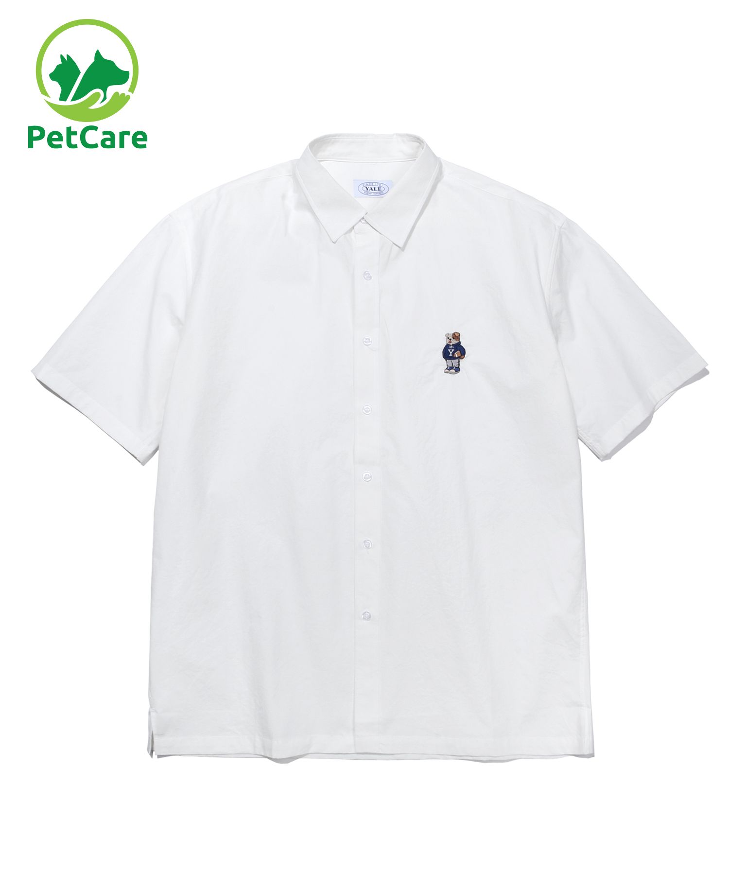 ☆YALE☆ EMBROIDERY UNIVERSITY DAN TEE WHITE YD01SS1015WH / MUSINSA | YALE (22SS) EMBROIDERY UNIVERSITY DAN SS SHIRT WHITE