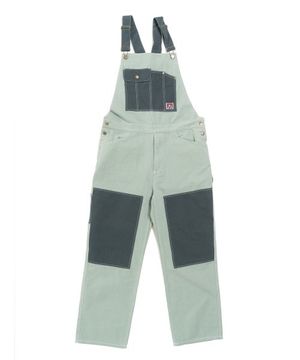 화이트라벨 오버롤 스티치그린