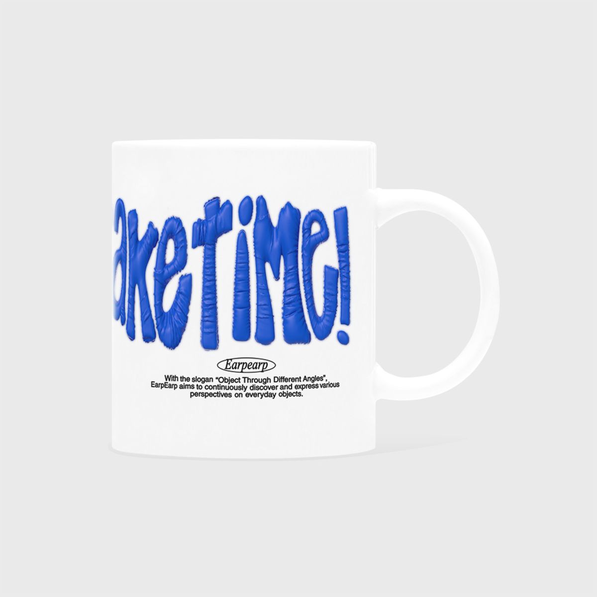 어프어프(EARPEARP) GOOD THINGS TAKE TIME-BLUE(머그컵)