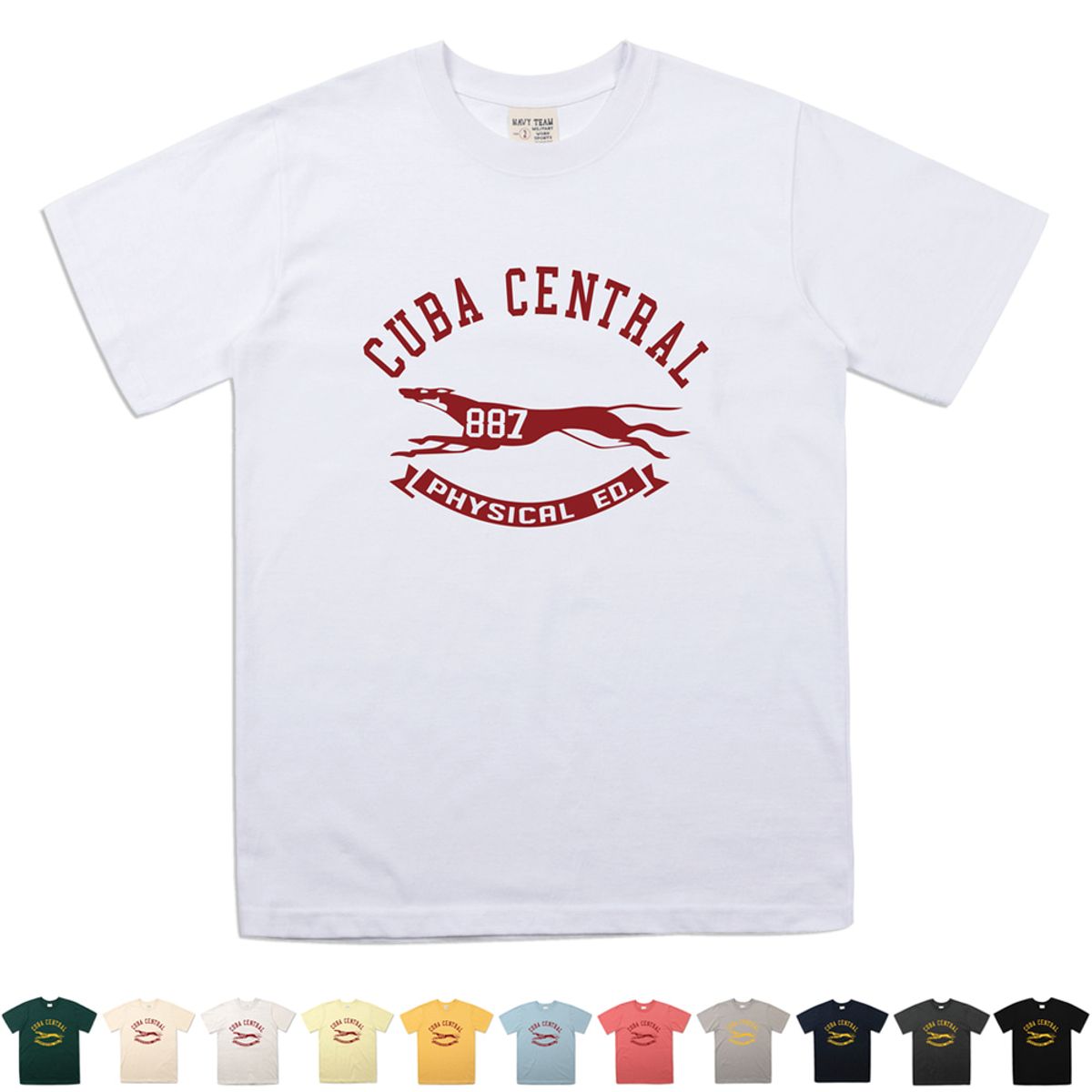 네이비팀(NAVYTEAM) NTV-CUBA CENTRAL SHORT SLEEVE