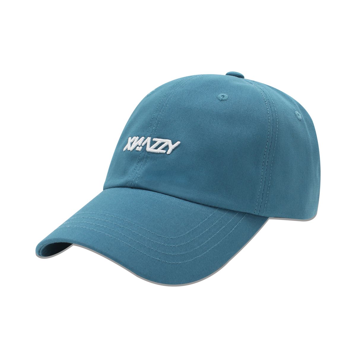 엑스네지(XNAZZY) 클래식 로고 볼캡 XN224SBACA01 [CYAN]