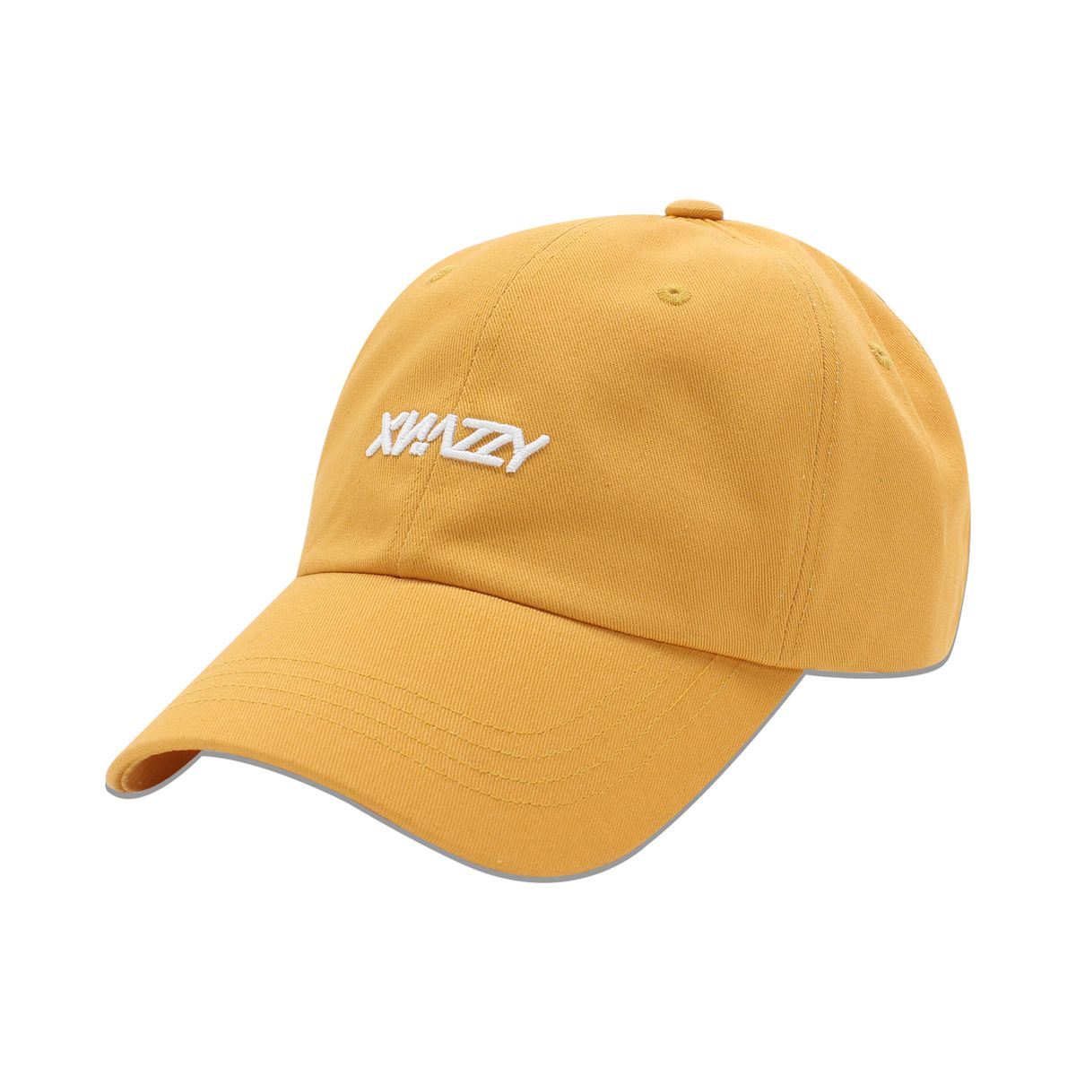 엑스네지(XNAZZY) 클래식 로고 볼캡 XN224SBACA01 [MUSTARD]