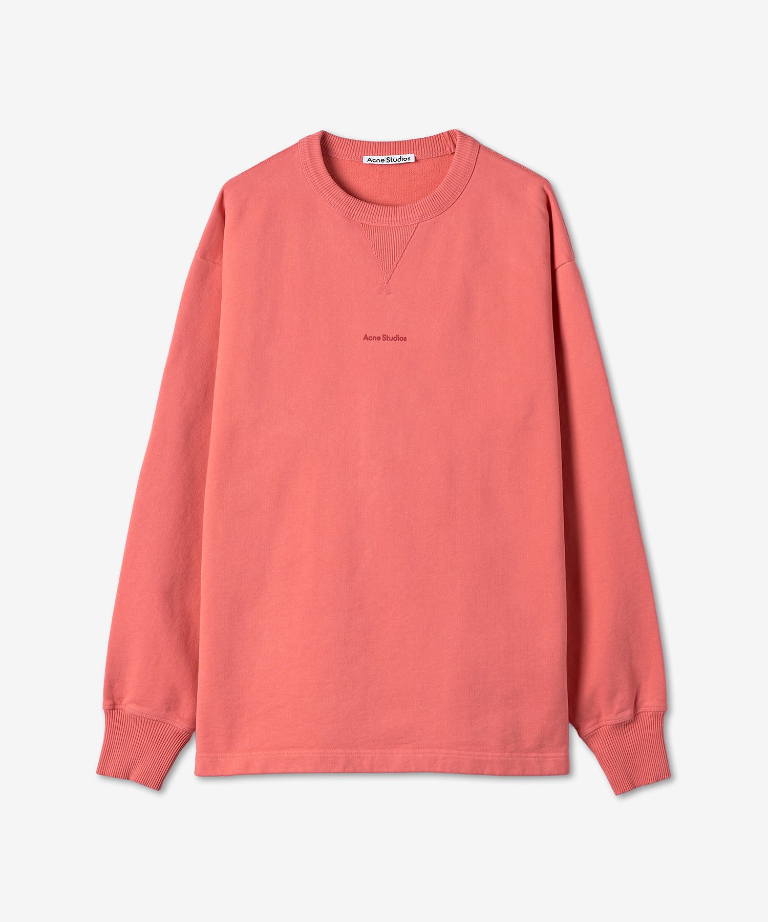 ★Acne Studios★ Logo Sweatshirt Pink BI0138AD2 MUSINSA公式 | ACNE STUDIOS Logo Sweatshirt - Pink / BI0138AD2