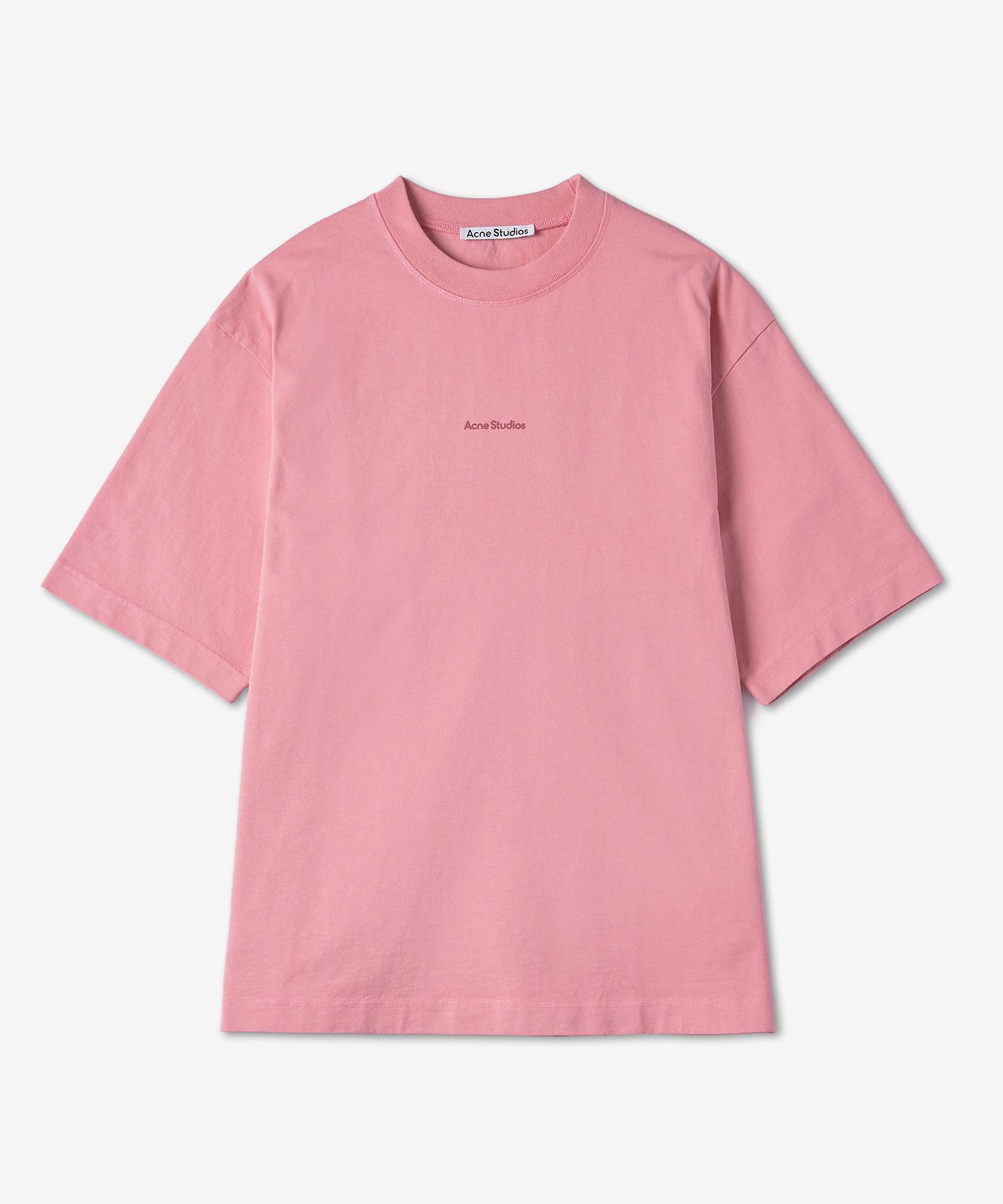 MUSINSA公式 | ACNE STUDIOS 男性 ロゴ コットン 半袖 Tシャツ 
