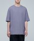 릴렉스 핏 크루 넥 티셔츠 2 [퍼플 그레이]