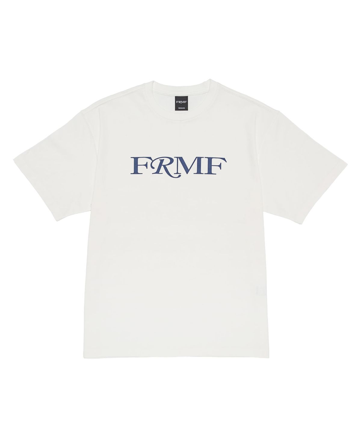 프레임 오프(FRAME OFF) FRMF 시그니처 반팔티_ 화이트